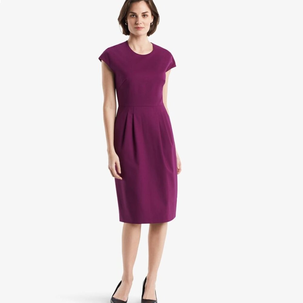 MM LaFleur Masha Dress Deep Plum 0P